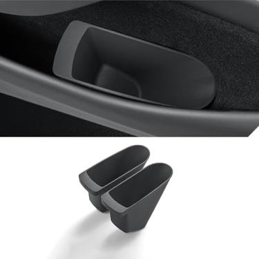 Imagem de SUYUDSM Caixote do lixo modelo 3/Y, 2 caixas de armazenamento para porta de carro para acessórios modelo Y/3 Juniper (lado do motorista e do passageiro dianteiro) (modelo Y 25)