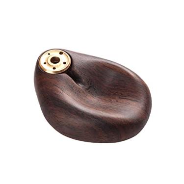 Imagem de Suporte de incenso Zen Decor Queimador de incenso cascata ornamento aromaterapia refluxo incensário de ébano para decoração de casa melhor presente aromaterapia (cor: A)