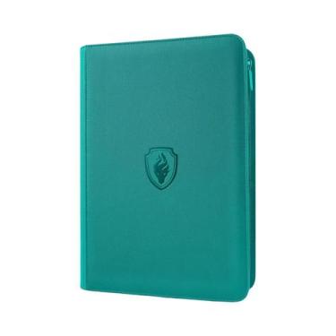 Imagem de Fichário Para Cartas Colecionáveis 360 Com 9 Bolsos, Zíper, Capa Premi