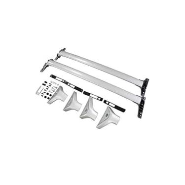 Imagem de YiXi-Partswell 2 peças de rack de teto barras transversais bagageiro adequado para Toyota RAV4 Excet Adventure 2019 2020 - Prata