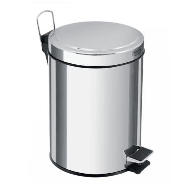 Imagem de Lixeira Inox Tramontina 5 Litros com Pedal e Balde Interno