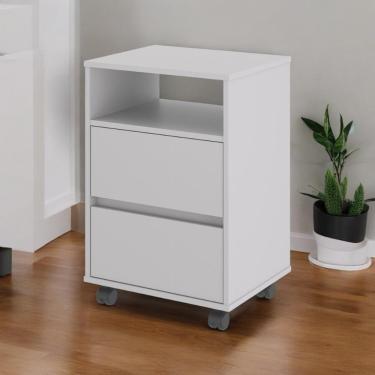 Imagem de Gaveteiro Fox Com Rodízios Cinza