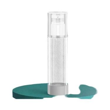 Imagem de Frasco Transparente Airless Com Bomba Para Cosméticos 15ml 30ml 50ml 8