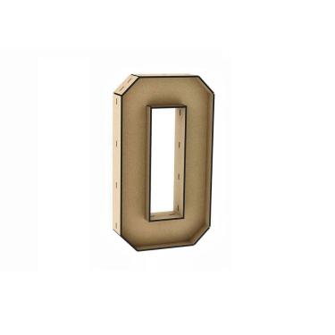 Imagem de Letra Caixa Grande O Mdf 30Cm De Altura Decoração