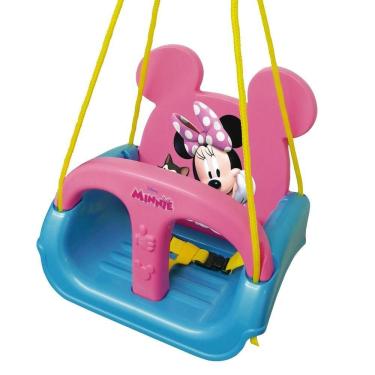 Imagem de Balanço Infantil Minnie 3 Em 1 Disney Encosto Regulável