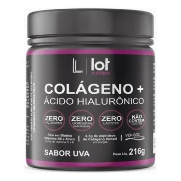 Imagem de Colágeno Verisol Vitaminas Minerais Pó Uva - Lot Nutrition