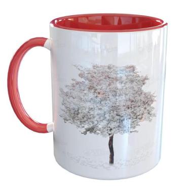 Imagem de Caneca Porcelana Árvore Amante Natureza Ipe Flores - Pense Canecas, Ve