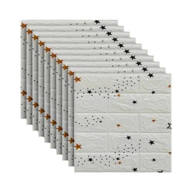 Imagem de Adesivos De Parede 3D Autoadesivos, 25 Peças, Decoração Para Casa, Sal