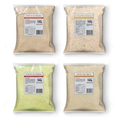 Imagem de Super Kit Bomba de calcio Kit Gergelim, Abóbora, Girassol, Grão de Bic