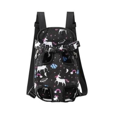 Imagem de Mochila De Transporte Para Cães E Gatos Em Malha Camuflada, Bolsa De O