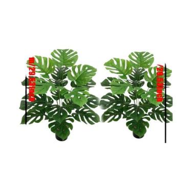 Imagem de Planta Artificial Realista Grande De Areca Verde Com 36 Folhas Para De