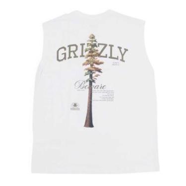 Imagem de Regata Grizzly Tallest Pine Sleeve Less - Branco-Masculino