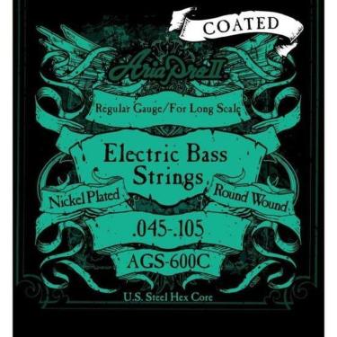 Imagem de Encordoamento Baixo 4 Cordas Coated .045 Ags600