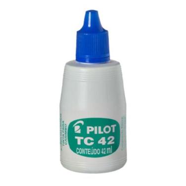 Imagem de Tinta Tc42 Para Carimbo 42ml Pilot Azul