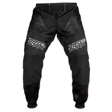 Imagem de Calça Motocross Infantil Pro Tork Insane In Black, Preto, 16