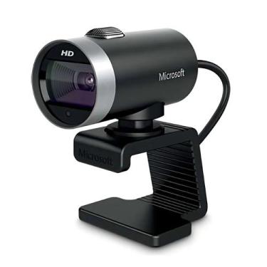 Imagem de Webcam Lifecam Cinema HD 720p Studio Microsoft Preta