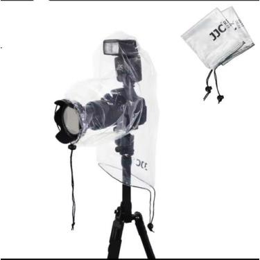 Imagem de Capa de Chuva JJC RI-S DSLR Câmeras Pequenas p/ 28cm - GENERICA