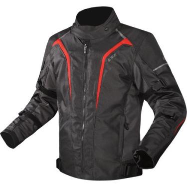 Imagem de Jaqueta Ls2 Masculina Motociclista Sepang Impermeável Preto, M
