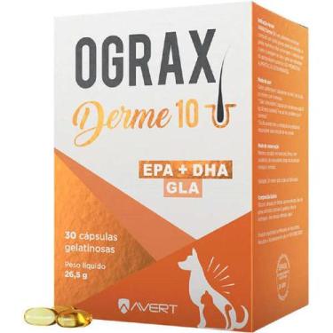 Imagem de Ograx Derme 10 - 30 caps suplemento Cães e Gatos - Avert