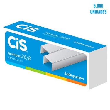 Imagem de Grampos 26/6 Galvanizados CiS - 5000 unidades