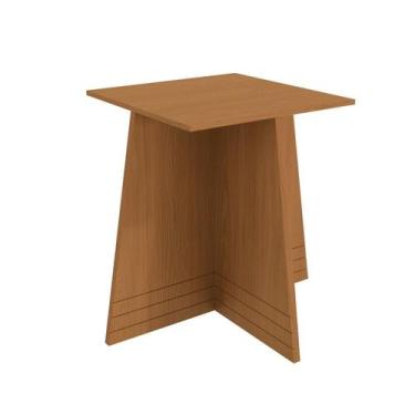Imagem de Base Lotus para Mesa de Jantar de Madeira Marrom/Canela - Kappesberg