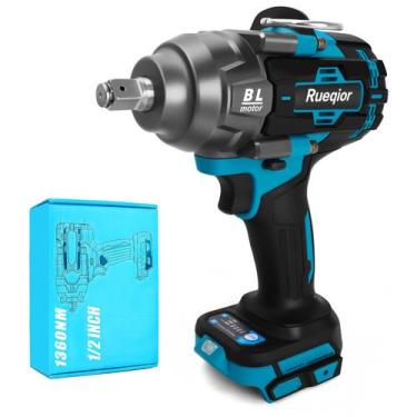Imagem de Chave de Impacto Sem Fio Rueqior 1/2" Brushless Torque de 1360 Nm