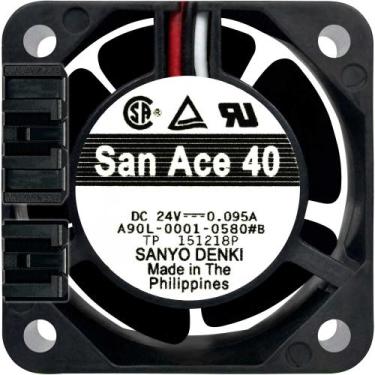 Imagem de Cooler A90L-0001-0580B 24V 0.095A 6P Fanuc Garantia 2 Anos - Sanyo Den