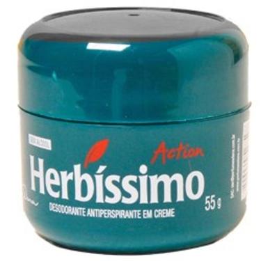 Imagem de Desodorante Herbíssimo Creme Action Masculino 55Ml