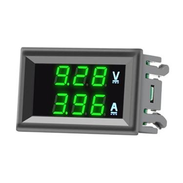 Imagem de Voltímetro CC DC Amperímetro Digital 10A 12V / 24V