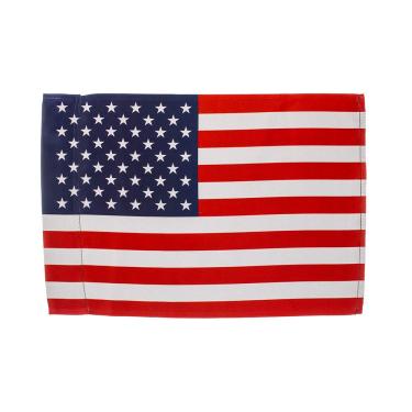 Imagem de Bandeira de jardim americano clássica – Faixa patriótica decorativa para interior e exterior - 30,48 x 45,72 cm