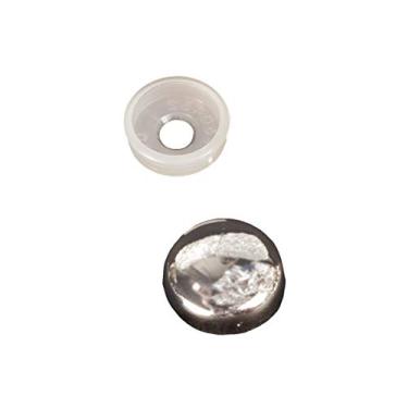 Imagem de RV Designer H607, tampas de parafuso, cromadas, 14 por pacote, ferragens internas