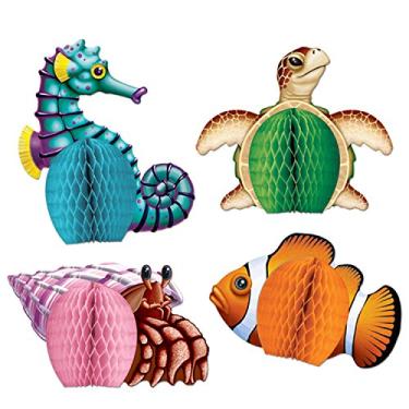 Imagem de Beistle Sea Creatures Playmates 12,7 cm 4/pacote, pacote com 3