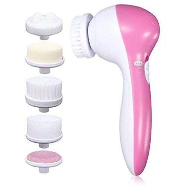 Imagem de Massageador Rotativo Rosto 5 Em 1 Limpeza Cuidado Facial, Resgate Fisio, 7, Sem Cor