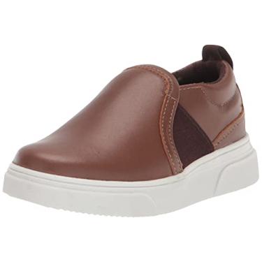 Imagem de Steve Madden Tênis infantil unissex Telliott, Conhaque, 10 Toddler