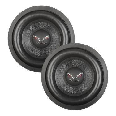 Imagem de Par Subwoofer 12  Bomber Bicho Papão Bobina Dupla - 800 Watts RMS 4+4 Ohms
