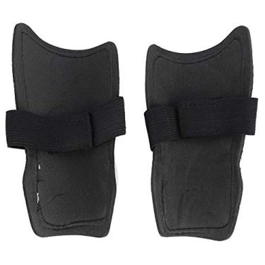 Imagem de Caneleiras, caneleiras leves de futebol para jogadores de futebol(Branco)