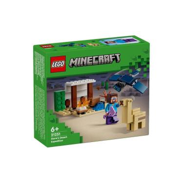 Imagem de Blocos de Montar - LEGO Minecraft -  A Expedicao ao Deserto de Steve LEGO DO BRASIL