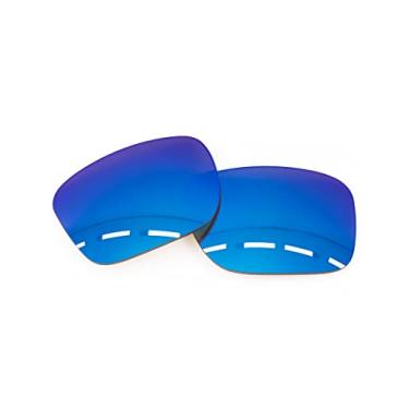 Imagem de Forobb Lentes de reposição polarizadas para óculos de sol Oakley Sylas OO9448 - azul safira - policarbonato polarizado