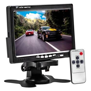 Imagem de Tela Monitor Automotivo Multimídia Para Carro 7 Polegadas HD USB Haiz 