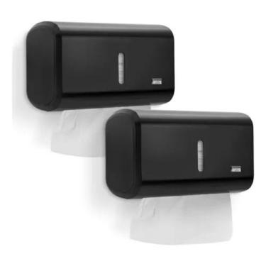 Imagem de KIT 2 Porta Papel Toalha Inter folhado Dispenser Urban Compacto Papele