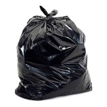 Imagem de Kit Com 100 Sacos De Lixo Preto Com Capacidade De 20 Litros - HIGIPACK