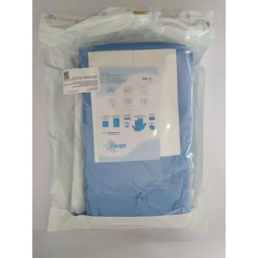 Imagem de Kit Campo Cirúrgico Universal odontológico em SMS impermeável Gr 40 es