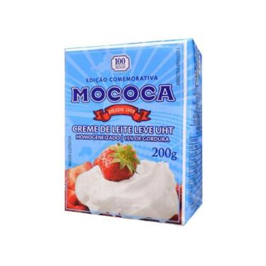 Imagem de Creme de Leite Mococa Caixinha Leve UHT 15% Gordura 200g