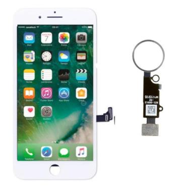 Imagem de Tela Display Lcd Touch Para ip 8 8g B  Botão Home - inova