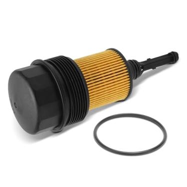 Imagem de A-Premium Substituição da tampa do filtro de óleo para Mercedes-Benz E-Klasse 1998-2009 C-Klasse 1997-2008 V-Klasse, 2.1L 2.7L