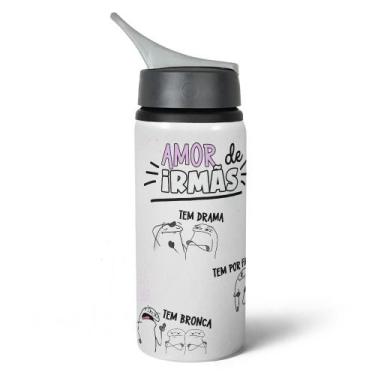 Imagem de Garrafa Squeeze NK Flork Irmãos - Amor de irmãs - JPS INFO