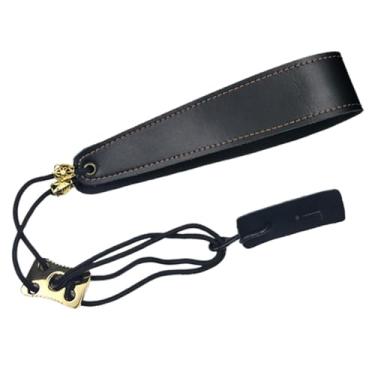 Imagem de Kokiya Cinta de pescoço de clarinete, instrumentos musicais acessórios peças acessórios de clarinete oboé pescoço alça