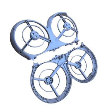 Imagem de MOUDOAUER Repairing Bottom Shell Frame Cover Repair Part for DJI Neo