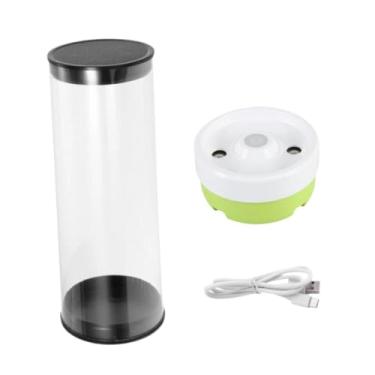 Imagem de menolana Shuttlecock umidificador Badminton Ball Steamer Hunidade Profissional para Treinamento de Jogos Melhorar o desempenho do desempenho, Branco Verde