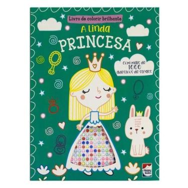 Imagem de Livro De Colorir Brilhante: A Linda Princesa